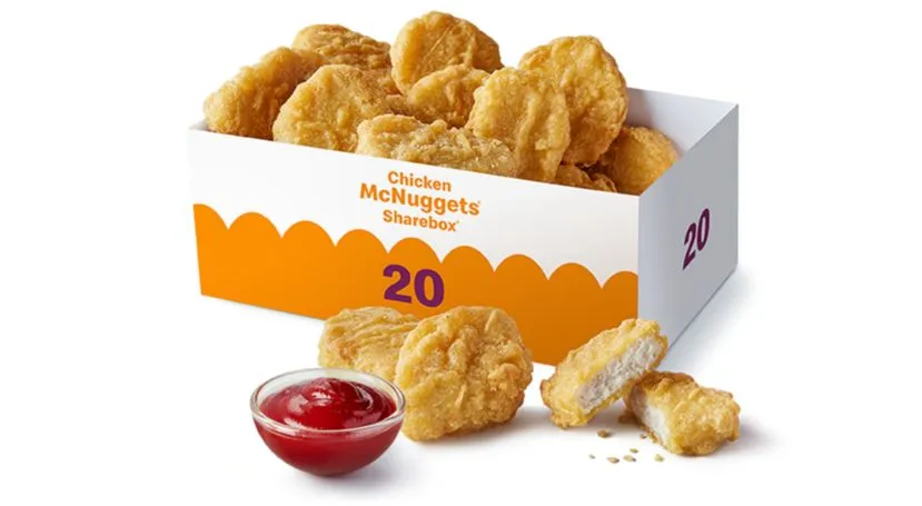 20 Chicken McNuggets Sharebox