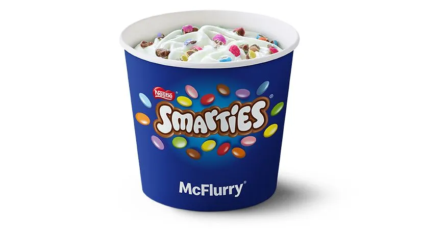 Smarties McFlurry