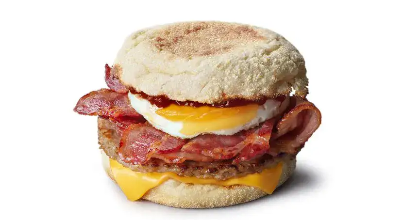 Mighty McMuffin with Brown Sauce
